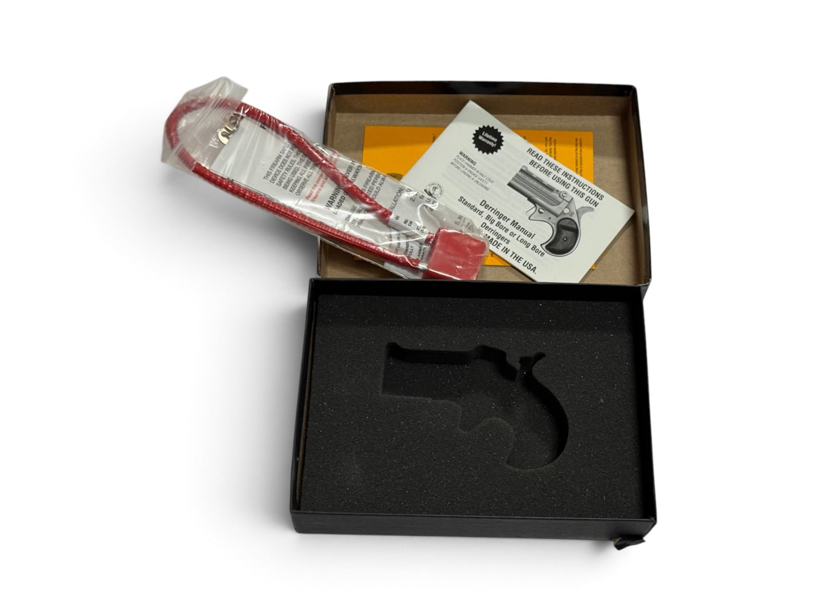 NAA Safety Storage Locking Box & Cobra Firearms C22MCR 22 Mag Derringer Box - 3