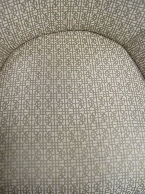 Bronzed Nailhead Upholstered Accent Chair - 4