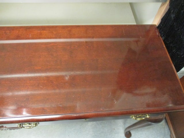 American Drew 2 Drawer Queen Style Console Table - 2