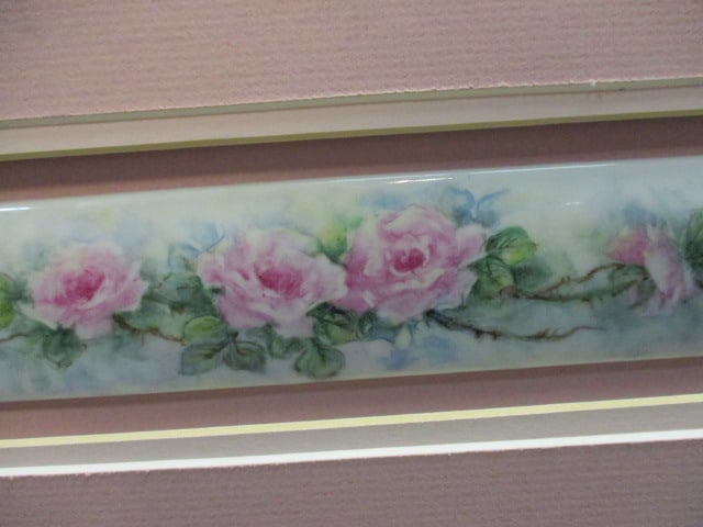 Jonny Kimsey 2007 Framed Porcelain Handpainted Tile Art - 2