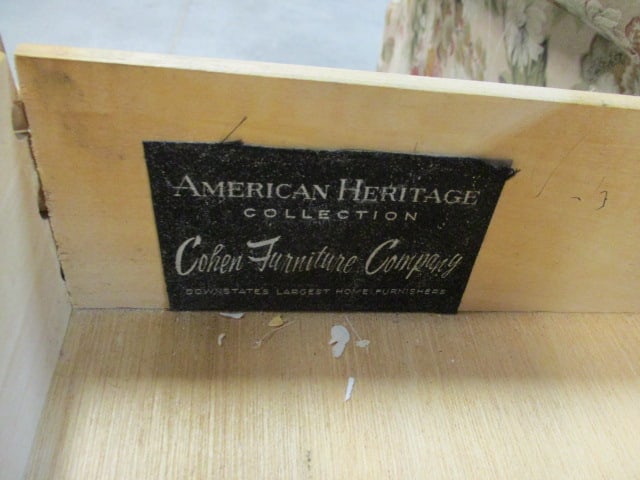 American Heritage by Cohen Ftr. Co. 4 Drawer Wood Desk - 5