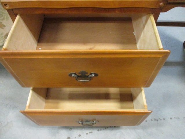 American Heritage by Cohen Ftr. Co. 4 Drawer Wood Desk - 6