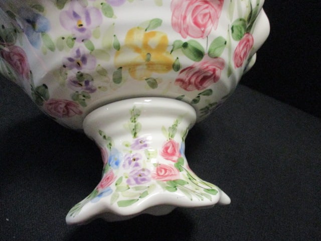 Tabletops Unlimited English Gardens Pedestal Compote - 3