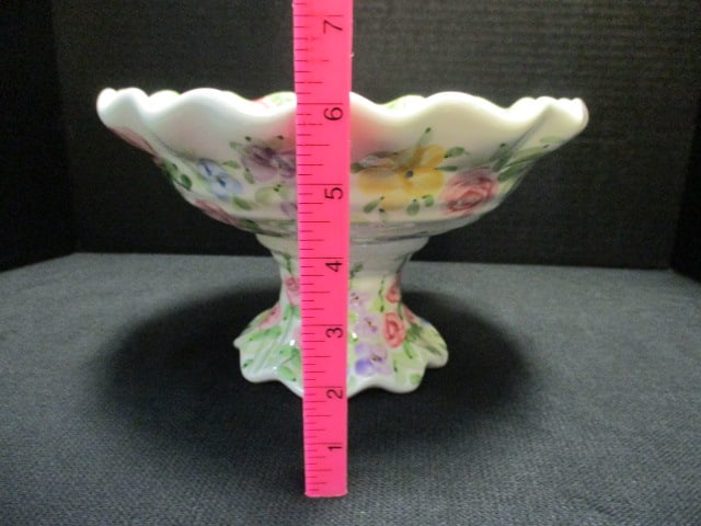 Tabletops Unlimited English Gardens Pedestal Compote - 6