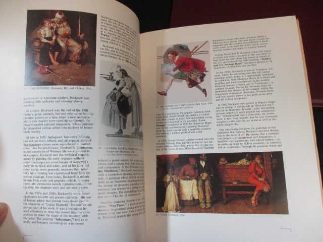 Books-Norman Rockwell 1988, Thomas Kinkade-25 Years of Light (1988), - 7