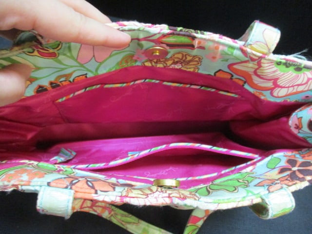 Vera Bradley (Lot of 3) Purses-Yellow Bird w/Wallet, Sherry Mini tote, - 10