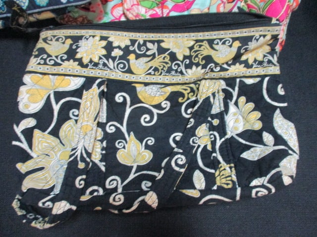 Vera Bradley (Lot of 3) Purses-Yellow Bird w/Wallet, Sherry Mini tote, - 4