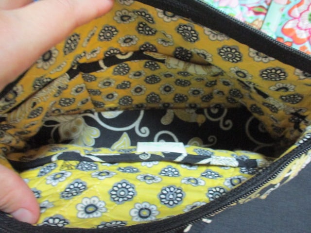 Vera Bradley (Lot of 3) Purses-Yellow Bird w/Wallet, Sherry Mini tote, - 5