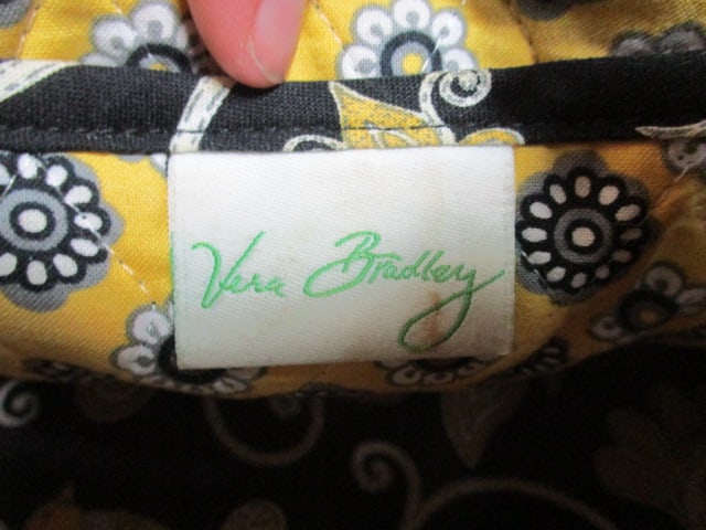 Vera Bradley (Lot of 3) Purses-Yellow Bird w/Wallet, Sherry Mini tote, - 6