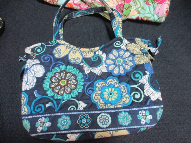 Vera Bradley (Lot of 3) Purses-Yellow Bird w/Wallet, Sherry Mini tote, - 7