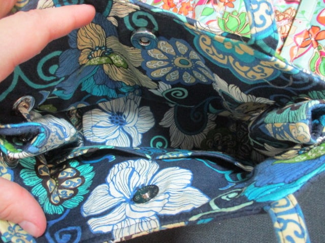 Vera Bradley (Lot of 3) Purses-Yellow Bird w/Wallet, Sherry Mini tote, - 8
