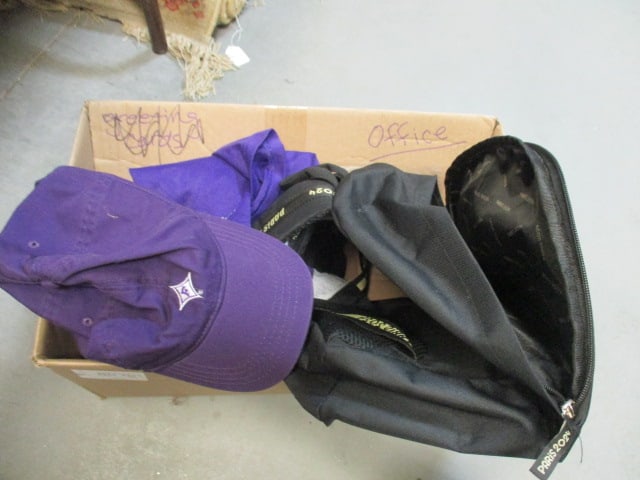 Paris 2024 Olympic Backpack, Furman Hat, Scarf, Shirt (M): .