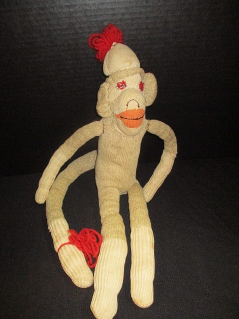 Antique Sock Monkey: 20"
