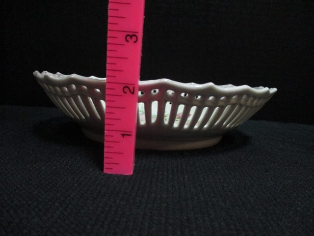 Reticulated Antique Porcelain Bowl (Germany) - 5