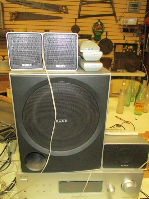 Sony Digital Audio Control Center w/Remotes,Subwoofer,4 Speakers: .