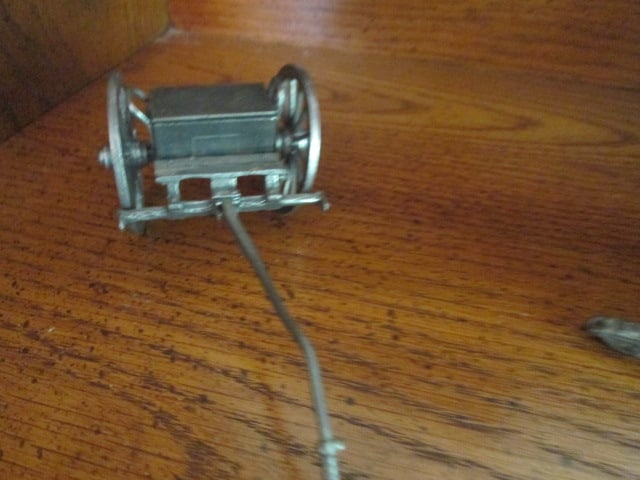 K/S Pewter Replica Desktop Civil War Era Cannon and Ammo Wagon - 4