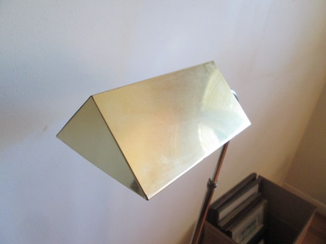 Adjustable Height Brass Floor Lamp - 5