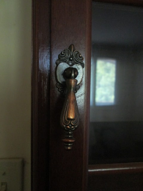 Wood Wall Mounted Display Cabinet - 2