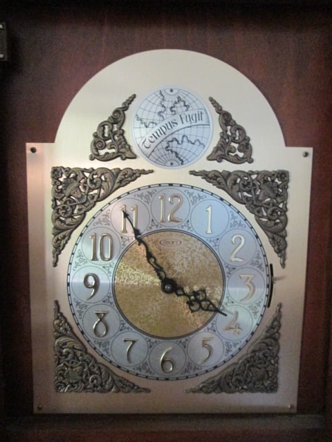 Pearl "Tempus Fugit" Model 123 Grandfather Floor Clock - 3