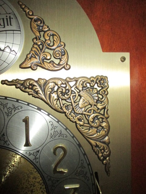 Pearl "Tempus Fugit" Model 123 Grandfather Floor Clock - 4