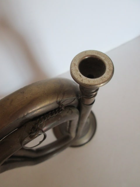 Decorative C.S.A. Replica Brass and Copper Military Style Bugle - 4