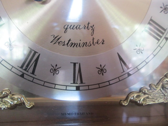 Strausbourg Manor Quartz Westminster Mantel Clock - 3