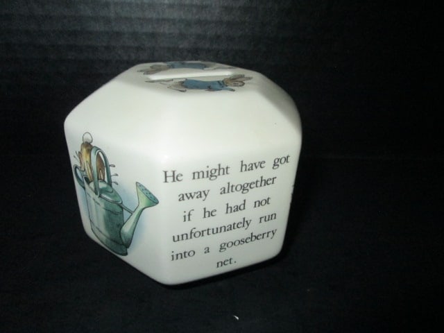 Wedgwood and Royal Doulton Bunnykins "Peter Rabbit" Toddler Food Sets, - 4