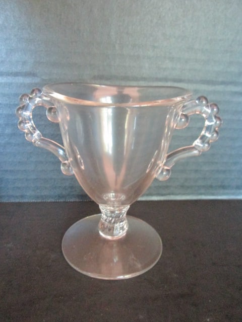 Vintage Candlewick Creamer & Sugar Set, Shaker Set and Bud Vase - 6
