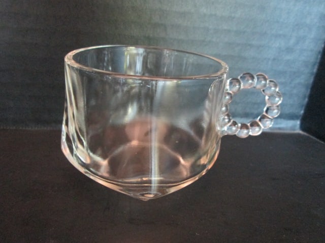 Vintage Candlewick Punch Bowl Set - 3