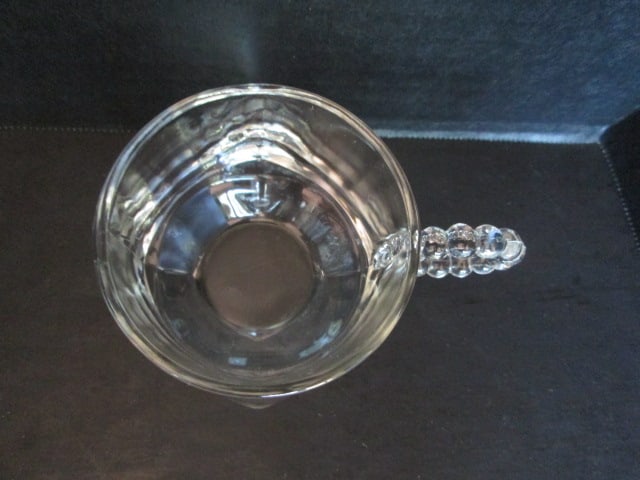 Vintage Candlewick Punch Bowl Set - 4