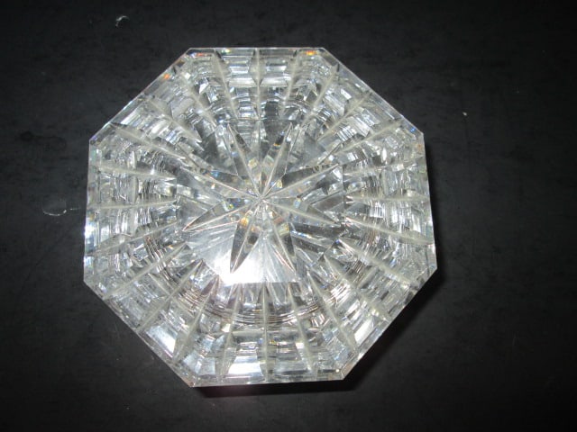Waterford Crystal Octagonal Covered Dish - 2