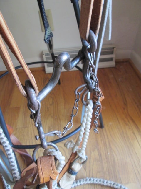 Vintage Tooled Leather Hornless Western Endurance/Trail Saddle with Stirrups and Bridle - 4