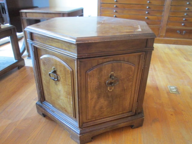 Lane Tiered End Table and Hexagonal End Table - 7