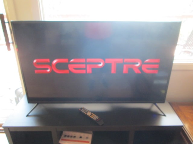 Sceptre 43" LED Flat Screen TV with Remote - 2