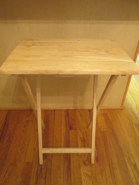 Folding Maple TV Tray (1 of 4)