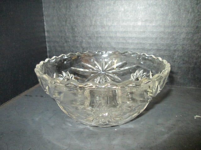 Anchor Hocking Early American Prescut Bowls, Chip 'n Dip Plates and Set of Shakers - 10