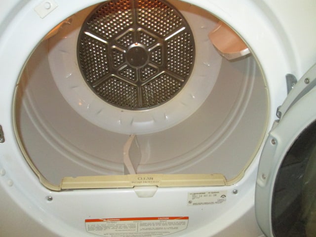 GE Electric Dryer with Storage Drawer Base - 4