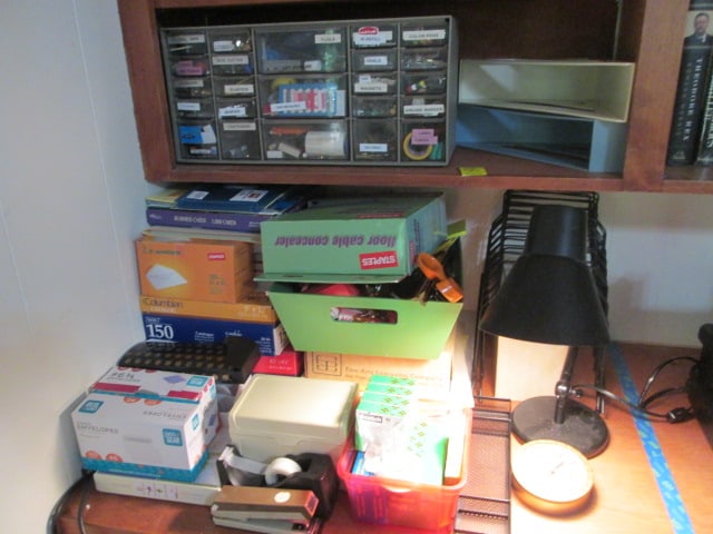 Office Supplies- Letter Organizers, Desk Lamp, Envelopes, Scissors, Paper Products,: 23 Drawer Organizer, etc. See all pictures and preview, Bring Boxes, Local Pickup Only