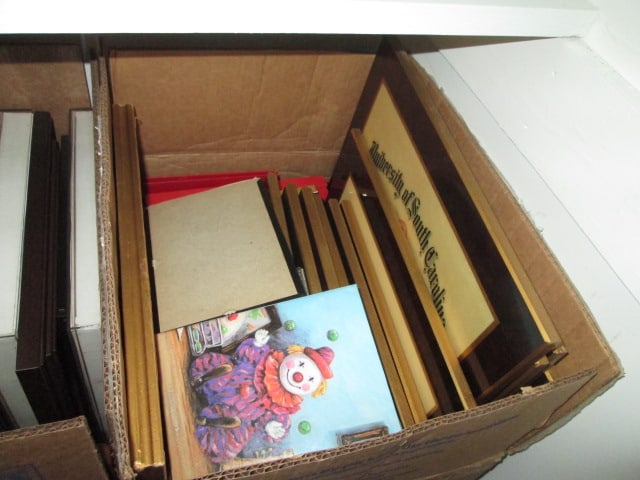 Closet FULL of Photo and Picture Frames - 2