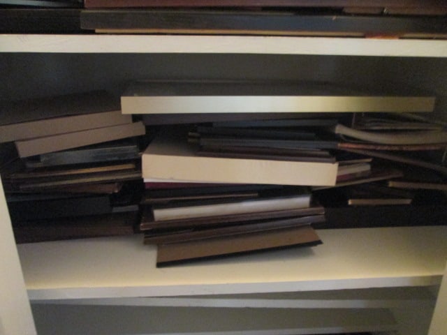 Closet FULL of Photo and Picture Frames - 5