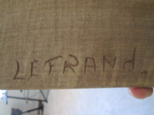 LeFrand Signed Folk Art Hand Carved Dimensional Wood Nativity Scene Plaque - 4