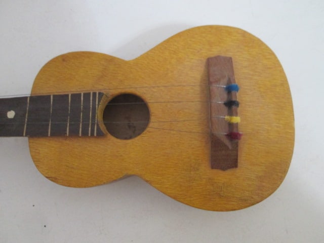 Hand Crafted Wooden Child's Ukelele - 2