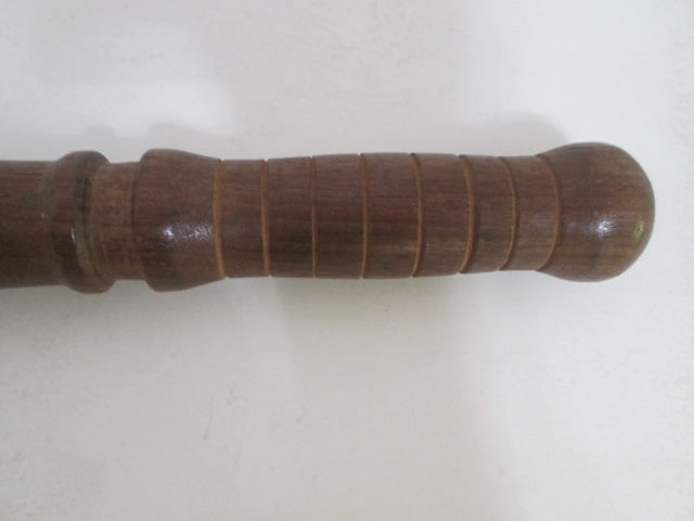 Hand Turned Solid Wood Billy Stick Baton - 2