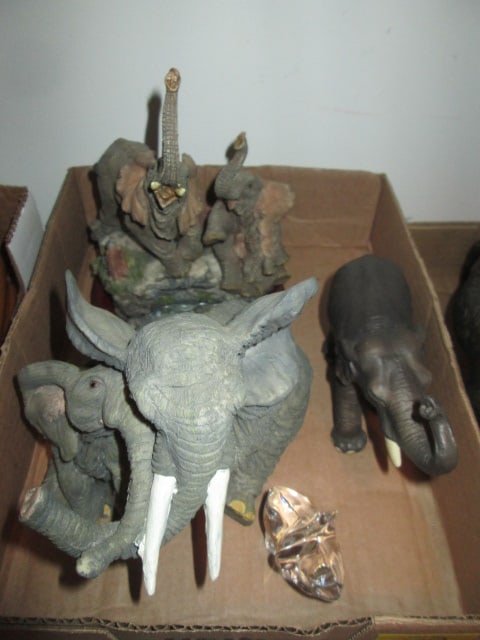 Elephant Figurines: .