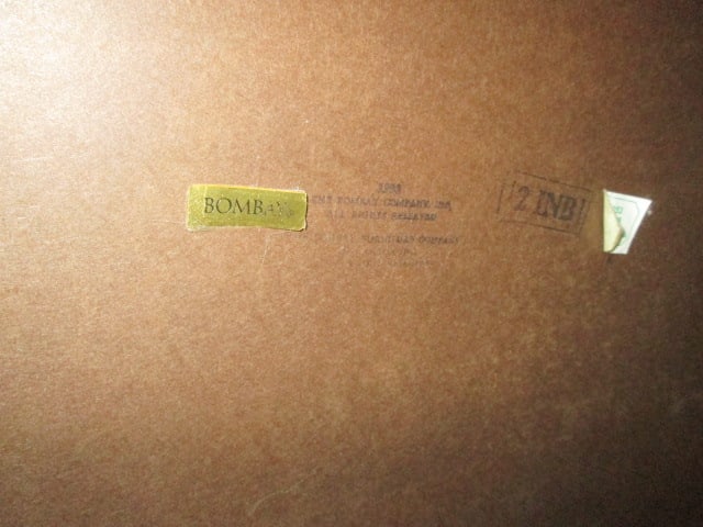 The Bombay Co. King Size Mahogany Poster Headboard - 5