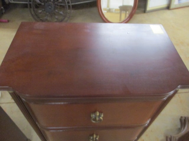 The Bombay Co. Mahogany Neoclassical Style 6 Drawer Lingerie Cabinet - 2