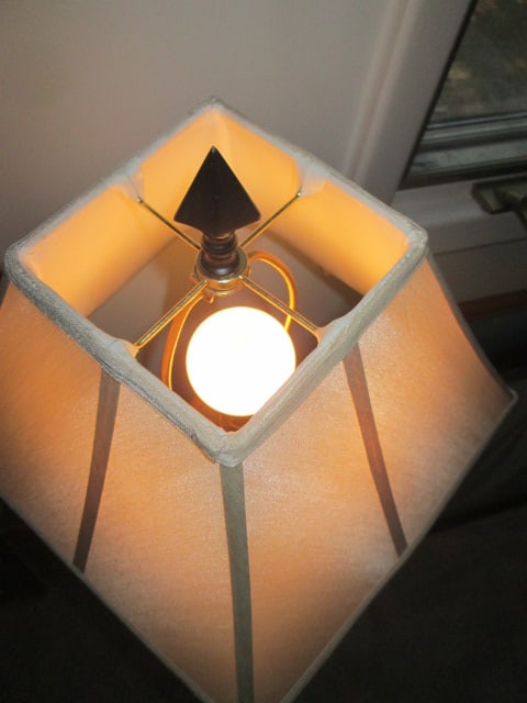 Wood Surveyor's Transit Tripod Floor Lamp - 3