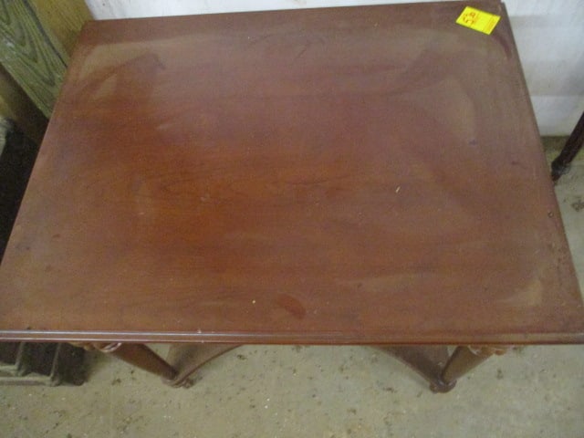 The Bombay Co. Neoclassical Style Accent Table with Open Shelf - 2