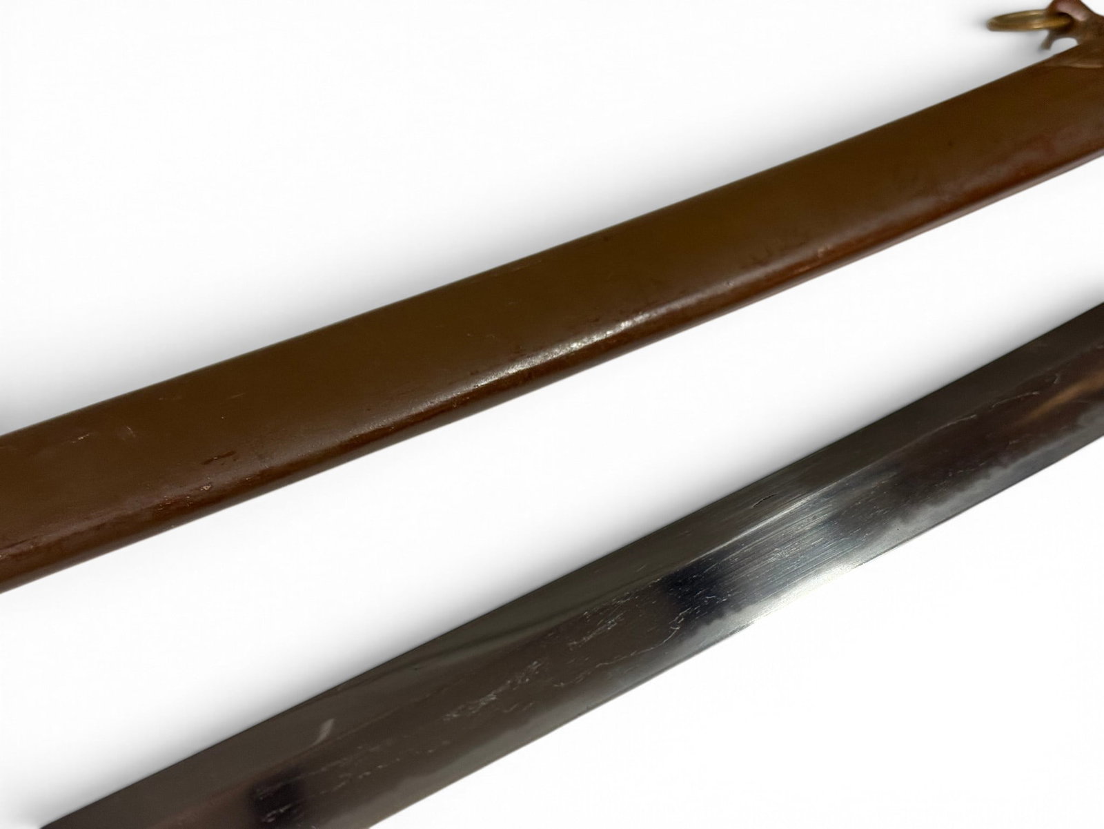 Excellent WWII Japanese Army Officer Katana with Muromachi Samurai Blade Signed Sukesada (1547) - 9