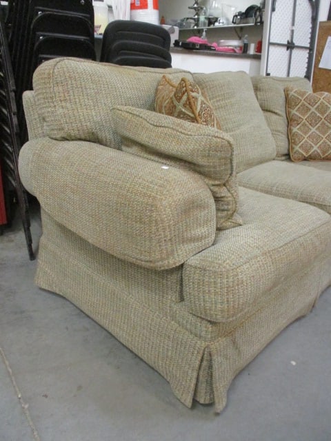 Old Colony Furniture Upholstered Rolled Arm Sofa - 2